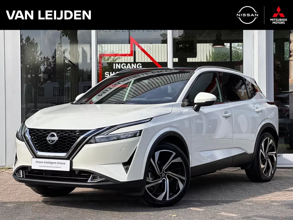 Nissan Qashqai 1.3 Mild-Hybrid 158pk Xtronic Tekna Plus  | Panoramadak | Navigatie | Head-Up | Leder | App Connect | 20 inch