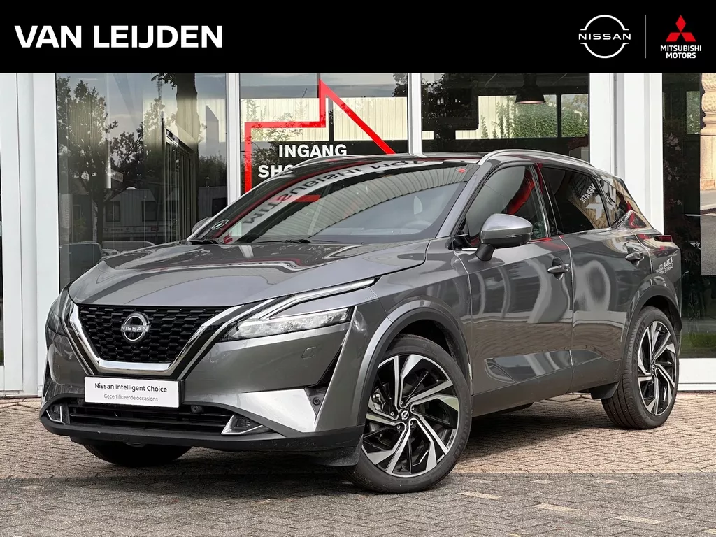 NISSAN Qashqai 1.3 Mild-Hybrid 158pk Xtronic Tekna Plus  | Panoramadak | Navigatie | Head-Up | Leder | App Connect | 20 inch