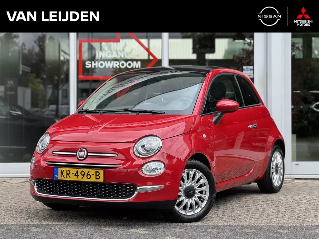 FIAT 500 0.9 Turbo Lounge | Navigatie | Panoramadak | ECC