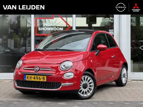 FIAT 500 0.9 Turbo Lounge | Navigatie | Panoramadak | ECC