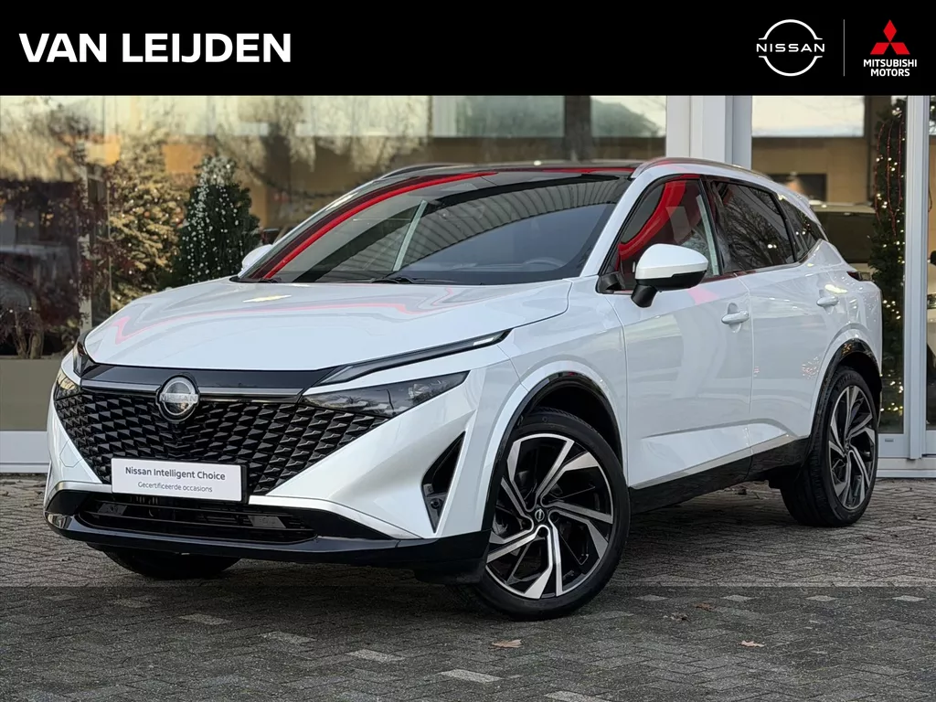 NISSAN Qashqai 1.3 Mild-Hybrid 158pk Xtronic Tekna Plus | Leder | Panoramadak | 360-Camera | App Connect | Keyless