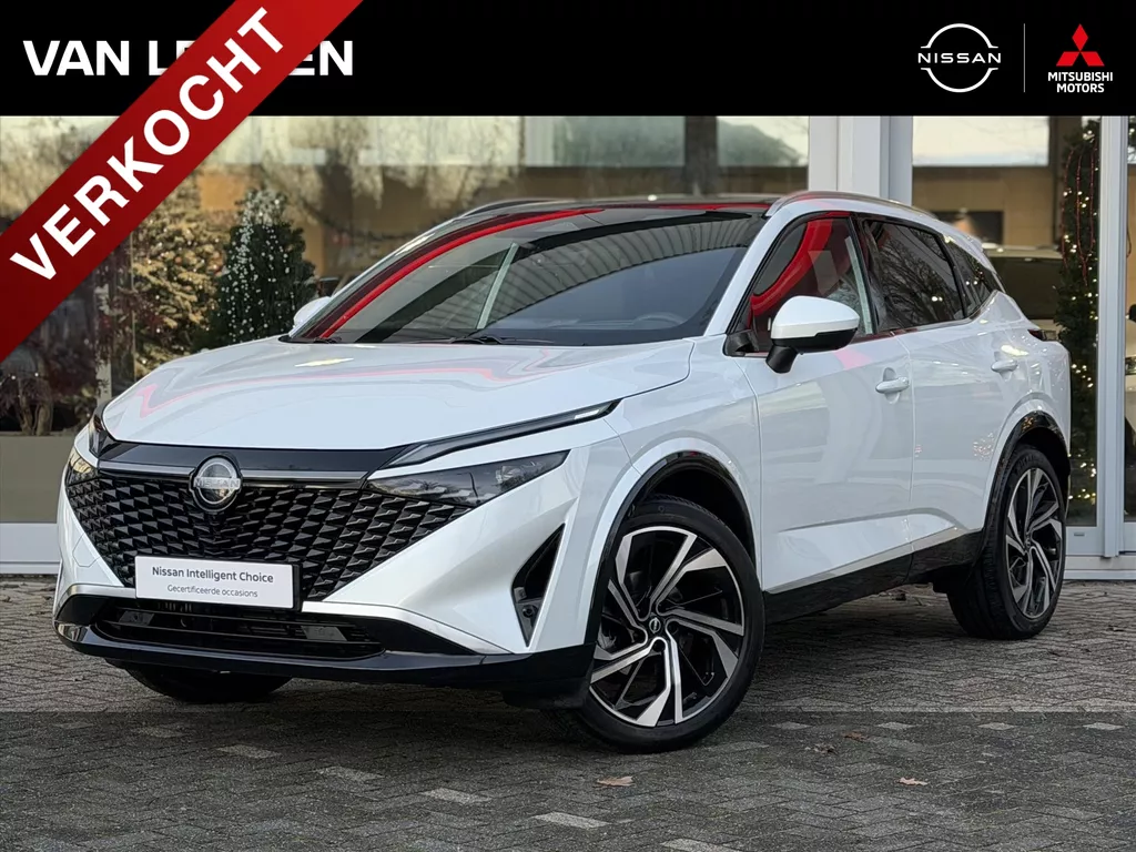 NISSAN Qashqai 1.3 Mild-Hybrid 158pk Xtronic Tekna Plus | Leder | Panoramadak | 360-Camera | App Connect | Keyless