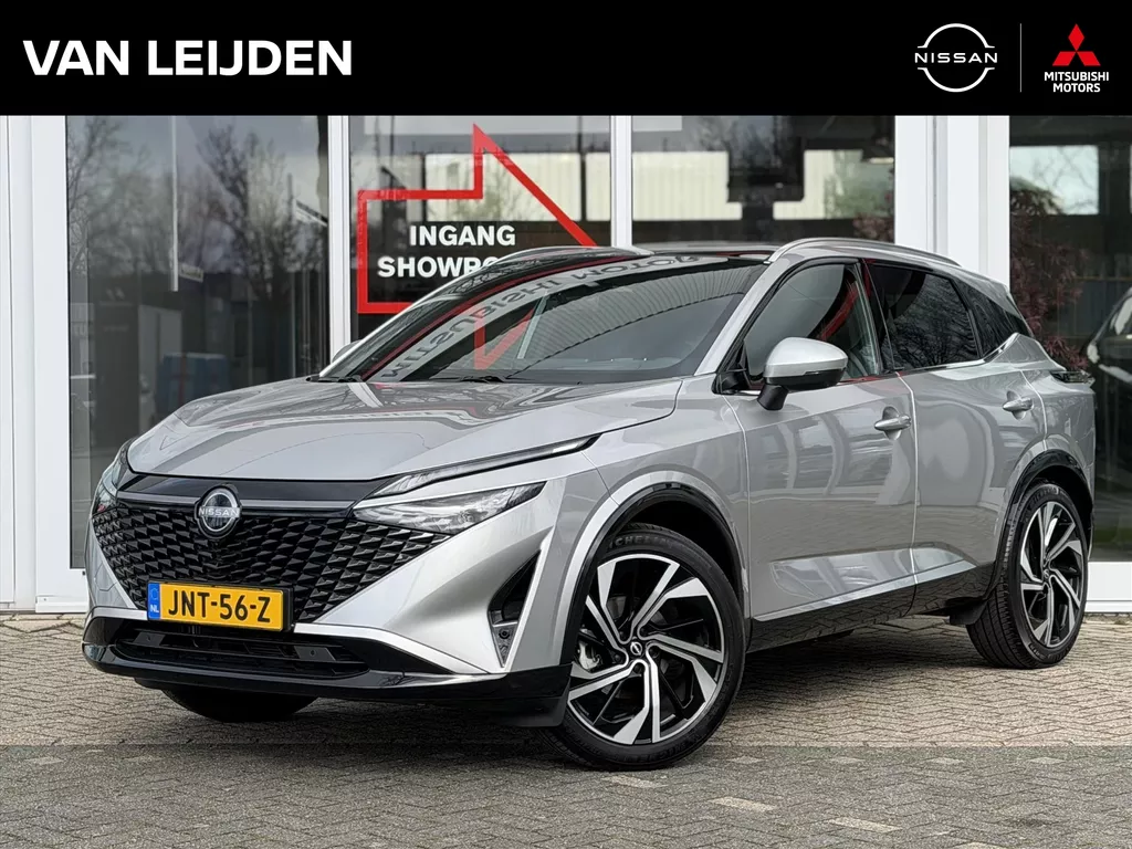 NISSAN Qashqai 1.3 Mild-Hybrid 158pk Xtronic Tekna Plus | Leder | Panoramadak | 360-Camera | App Connect | Head-Up | Keyless