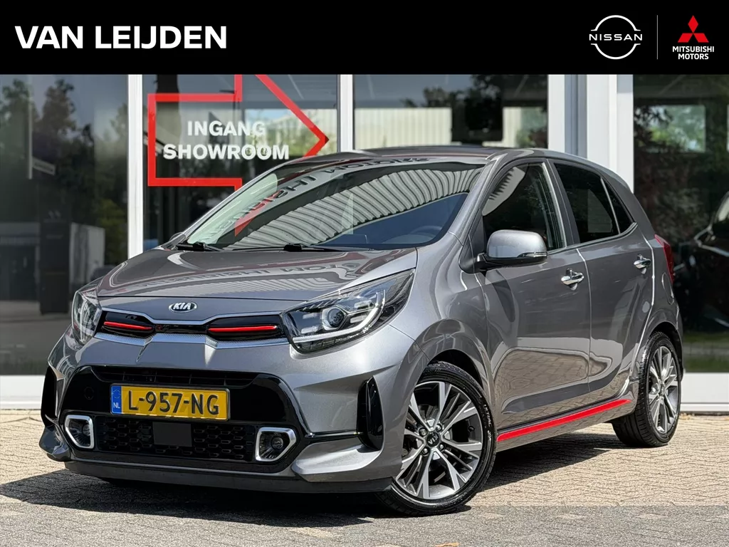 KIA Picanto 1.0 T-GDi 100pk 5-zits GT-Line | Navigatie | Schuifdak | Camera | Cruise Control | Apple CarPlay | Android Auto | ECC