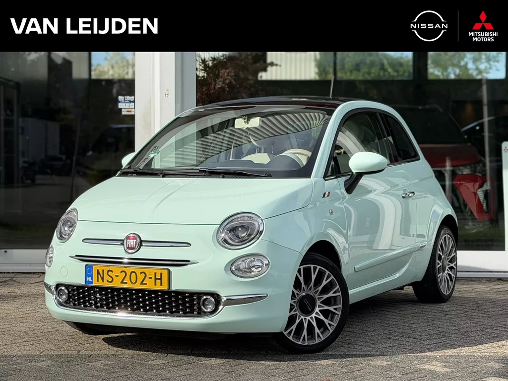 FIAT 500 TwinAir Turbo 80pk Lounge | Navigatie | Panoramadak | Airco | 16 Inch