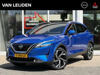 NISSAN Qashqai E-power 190pk Tekna Plus | Panoramadak | App Connect | Leder | 360-Camera | Head-Up | Keyless