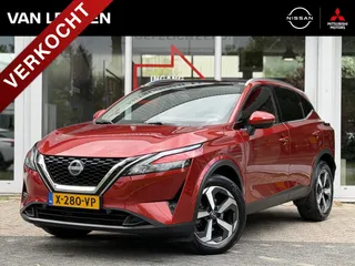 NISSAN Qashqai 1.3 Mild-Hybrid 158pk Xtronic N-Connecta | Panoramadak | Navigatie | App Connect | 360-Camera | All Season | Keyless