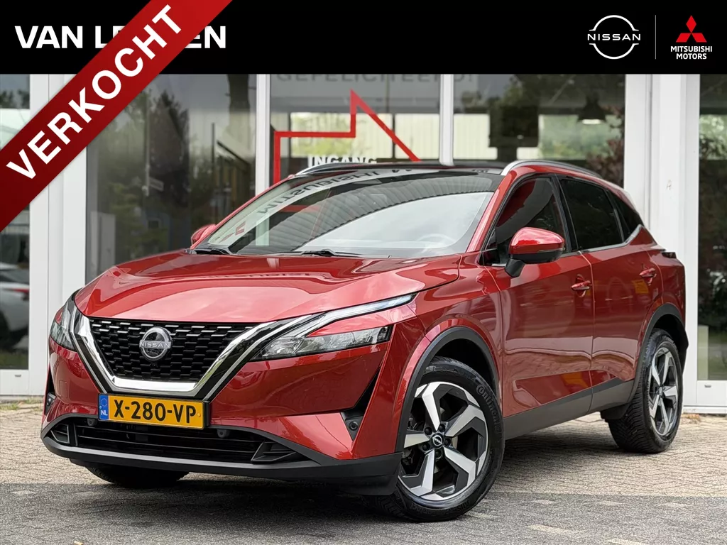 NISSAN Qashqai 1.3 Mild-Hybrid 158pk Xtronic N-Connecta | Panoramadak | Navigatie | App Connect | 360-Camera | All Season | Keyless