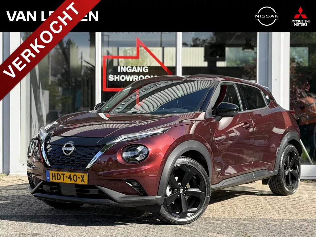 NISSAN Juke Hybrid 143pk Tekna | Leder | BOSE | Navigatie | App Connect | All Season | Keyless