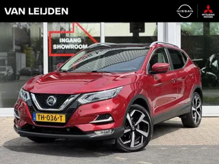 NISSAN Qashqai 1.6 163pk DIG-T Tekna | 1500kg Trekgewicht | Trekhaak | Navigatie | Panoramadak | 360-Camera | Keyless