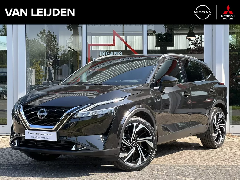 NISSAN Qashqai 1.3 Mild-Hybrid 158pk Xtronic Tekna Plus | Leder | Bose | Panoramadak | App Connect | Keyless